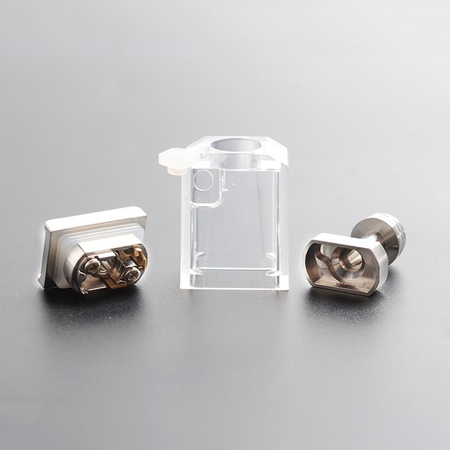 SXK Vape tanque de substituição do estilo de caracóis RBA + deck de base com chaminé de 4,0 mm para SXK BB / BBIONE