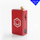 Authentic Ohm Vape AIO 42W Box Mod Pod System Starter Kit - Red, 1 x 18650