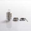 YFTK Nextiny Style RDA Rebuildable Dripping Vape Atomizer - Silver, 316 Stainless Steel, 22mm Diameter