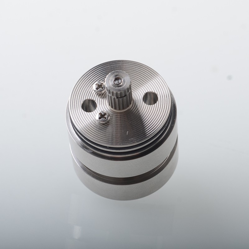 Monad V2 Style Genesis MTL RDTA - 22mm, 2.0ml, pembakaran tangki yang dapat dibangun kembali, perak