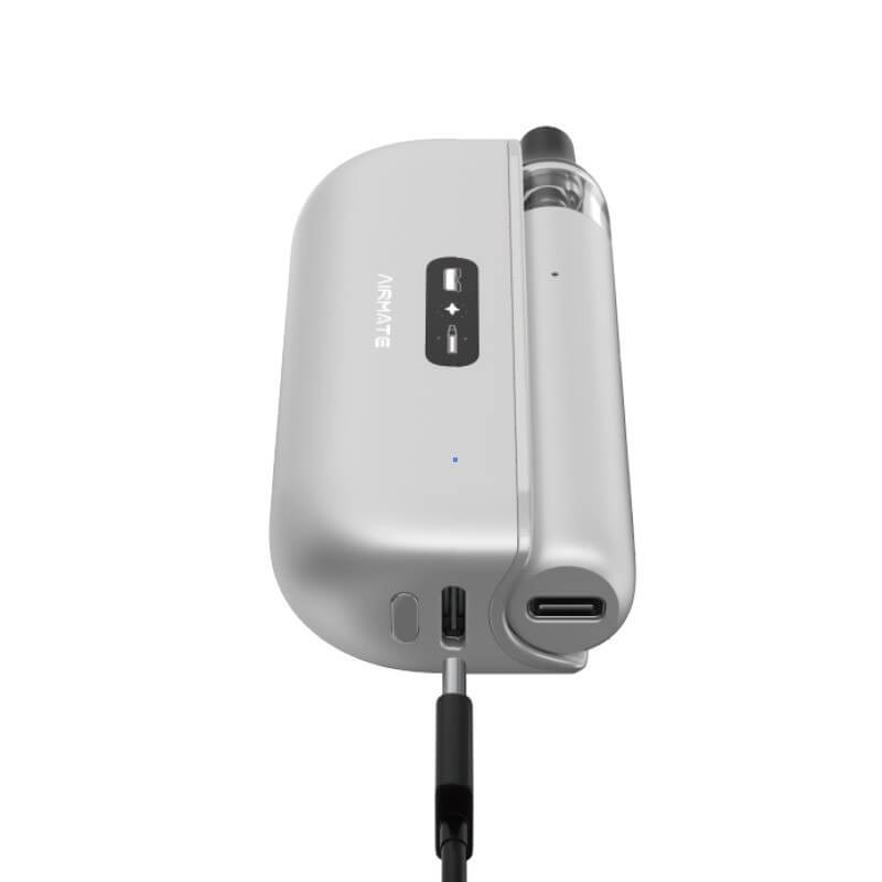 Authentisch SMOK Airmate Vape Kit - 500mAh Pod + 2500mAh Ladekoffer mit 2 ml Schoten