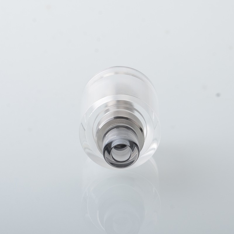 Empire V Style RTA Replacement Bell Tank Tube Kit – Stainless Steel + PC, Translucent / Black