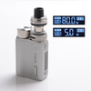 Authentic Vaporesso SWAG II 80W VW Box Mod w/ NRG PE Tank Atomizer Kit - Silver, 3.5ml, 5~80W, 1 x 18650