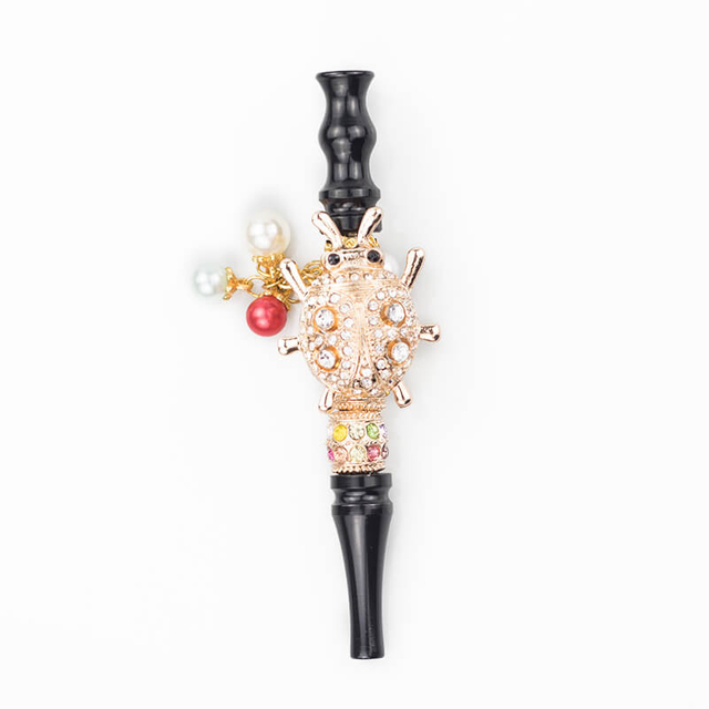 Hookah Mouth Tips, Jewelry Alloy Shiasha Mouthpieces-ladybird shape