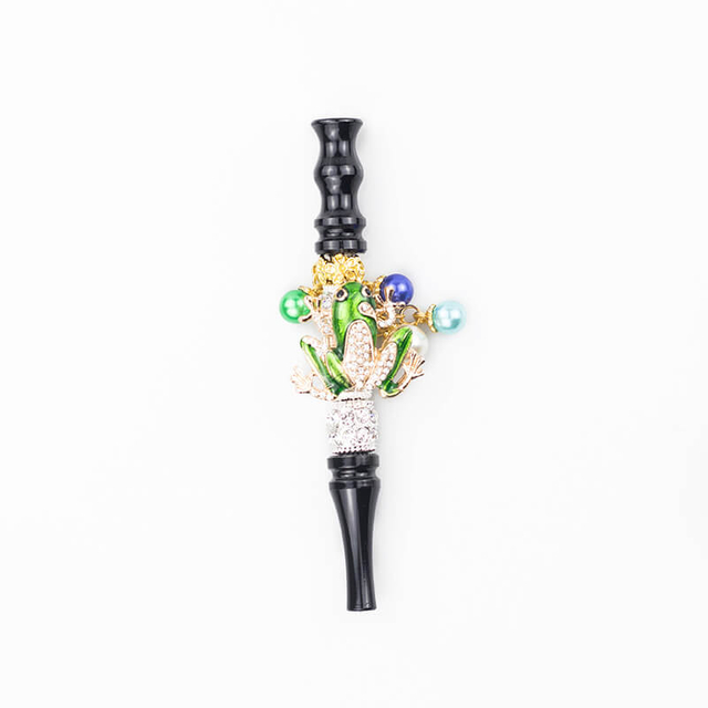 Hookah Mouth Tips, Jewelry Alloy Shiasha Mouthpieces-frog shape