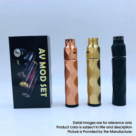 18650 The Stealth Style Mechanical Mod + Battle Style RDA Atomizer