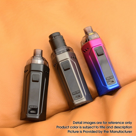 Authentic Rincoe Manto Max 228W Triple AIO TC VW Pod System Mod Vape Kit, 1~228W, 8.0ml, 0.2 / 0.3ohm, 2 x 18650