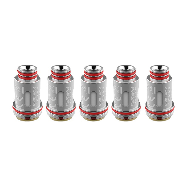 Authentic Uwell Replacement UN2 Meshed Coil Head for Nunchaku / Nunchaku 2 Tank - Silver, 0.2ohm (50~60W) (4 PCS)