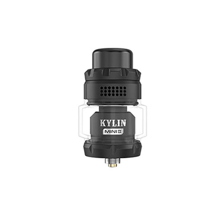 Authentic Vandy Vape Kylin Mini V2 RTA Rebuildable Tank Vape Atomizer - Black, 3.0 / 5.0ml, 24.4mm Diameter