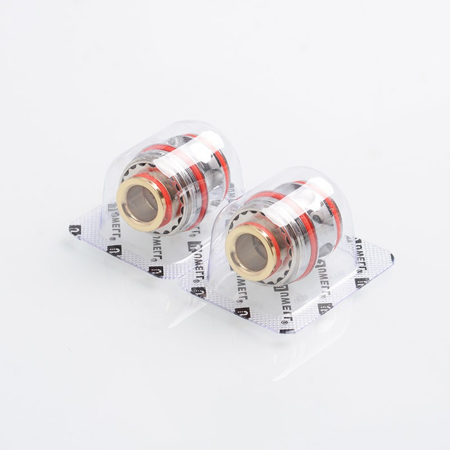Authentic Uwell Valyrian 2 II UN2 Single Meshed Coil Head - Silver, Stainless Steel, 0.32ohm (90~100W) (2 PCS)