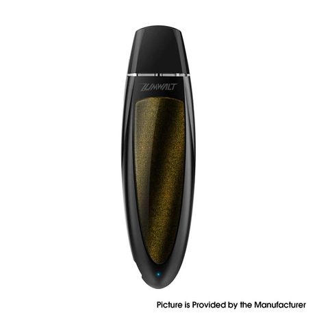 Authentic Uwell Zumwalt 13W 520mAh Pod System Vape Starter Kit - Gold, Zinc Alloy + PCTG + Polycarbonate, 1.6ml, 1.2ohm