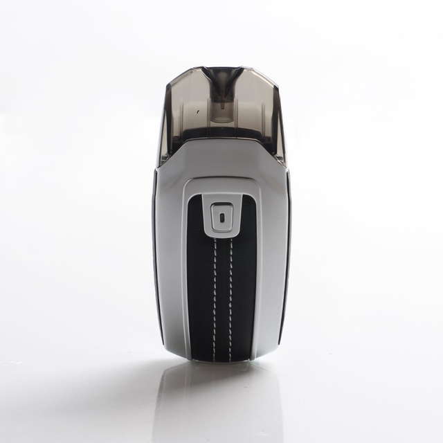 Authentic Geek Vape Aegis 15W 800mAh Pod System Vape Starter Kit - Silver Chafer, Zinc Alloy + Leather + Rubber