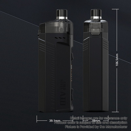 Authentic Artery Cold Steel AIO 120W Pod System Vape Mod Kit, 1 x 18650 / 20700 / 21700