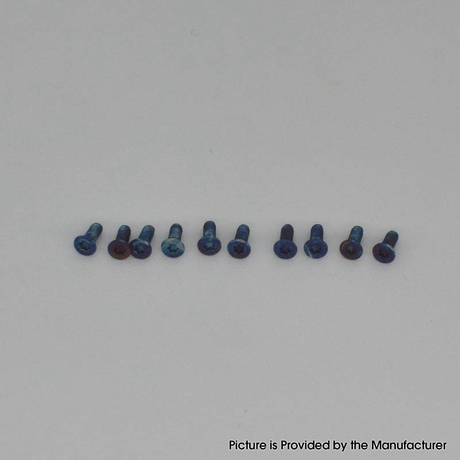 Authentic MK MODS Replacement Titanium Screws for VandyVape Pulse AIO V2 Mod Kit (10 PCS)
