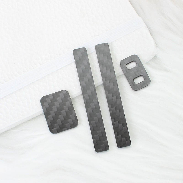 SXK Button Set for SXK SVA AIO-X Style Boro Box Mod Carbon Fiber