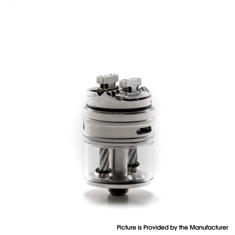 YFTK Slick Taifun GX Style RDTA – 23mm 4ml Rebuildable Tank, 316SS + Glass