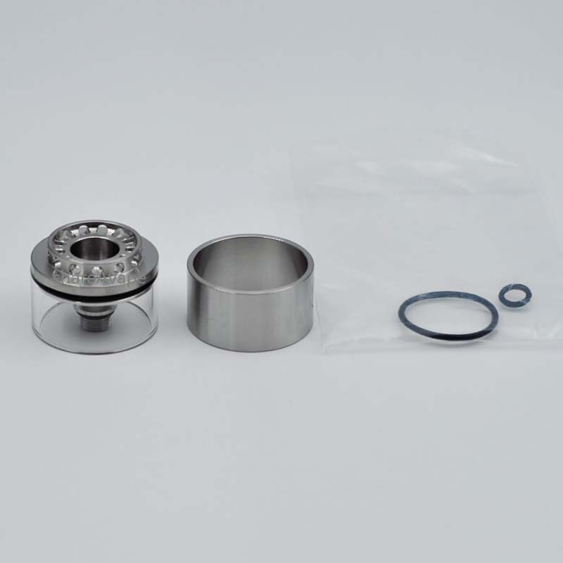 Authentic GDMODS MD-01 RTA Replacement Short Tank – 2.5ml, Stainless Steel & Glass