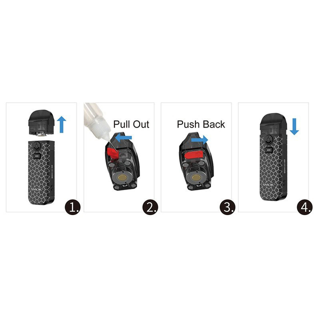  Authentic SMOKTech Nord 4 80W Pod System Vape Kit, 2000mAh, VW 5~80W, 4.5ml, RPM 2 0.16ohm / RPM 0.4ohm