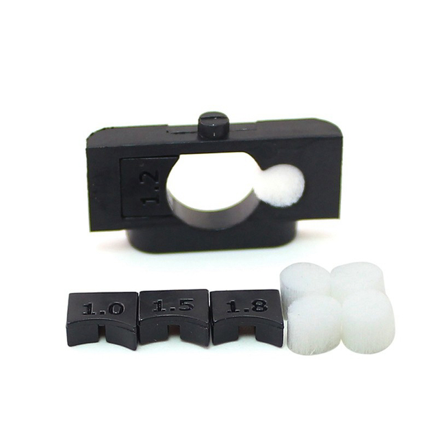 SXK Boropad MTL Style Airflow Plug + Air Inserts for Billet Box / SXK BB Box Mod Kit - Black, 1.0mm / 1.2mm / 1.5mm / 1.8mm