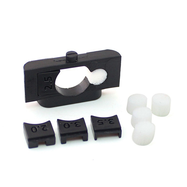 SXK Boropad Standard DL Style Airflow Plug + Air Inserts for Billet Box / SXK BB Box Mod Kit - 2.0mm / 2.5mm / 3.0mm / 3.5mm