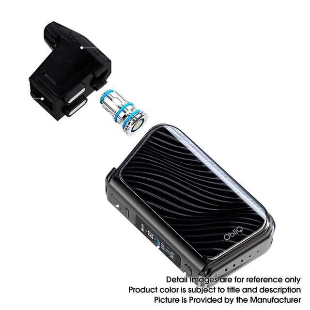 Authentic Joyetech ObliQ 60W Pod System Vape Starter Kit, 1800mAh, 3.5ml, 0.4ohm