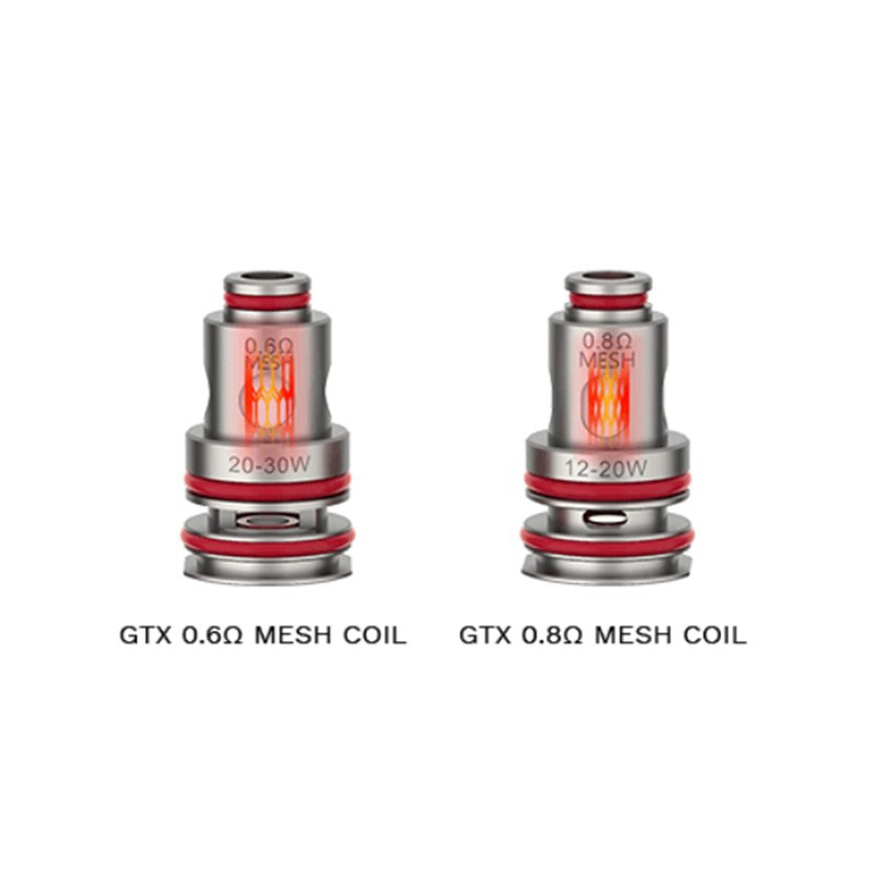 Authentic Vaporesso GTX Mesh Coil Head for Luxe PM40 - 0.6ohm (20~30W), Restricted DTL Vaping (5 PCS)