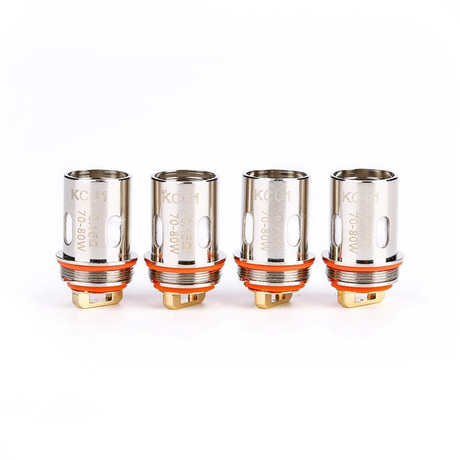 Authentic KIZOKU Unlimit DL RTA Replacement KCU1 Single Mesh Coil Head - 0.15ohm (70~80W) (4 PCS)