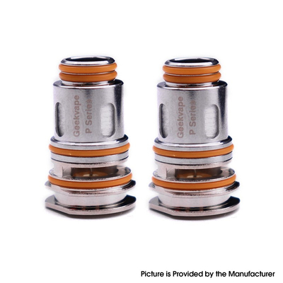 Authentic GeekVape P Series Coil for Aegis Boost Pro, Obelisk 60 Kit, B100 Kit, Z100C DNA Kit - 0.15ohm /0.55ohm (5 PCS)
