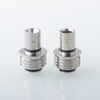 Monarchy Cyber ​​BB Billet Drip Tip Tip Set - SS + Acrylique, DL / MTL, 2 PCS BB Connecteur + 6 PCS Piste