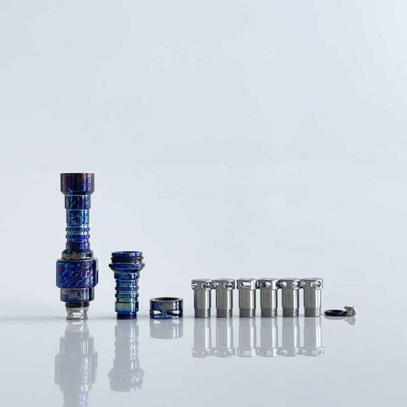 Rekavape Kontrl MKRII Style RBA – 7 Pins 1.2-4.0 mm | Silver Series 4 Colors