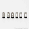 SXKハッサルゴビーRTA交換用エアピン - シルバー、1.0mm x 2、1.5mm x 2、2.0mm x 2、1.5mm、2.0mm、2.5mm（6 pcs）
