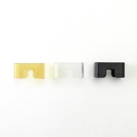 SXK Unkwn Midg RBA Replacement Middle Tank Tube - Clear PCTG + Ultem + Black PEEK (3 PCS)