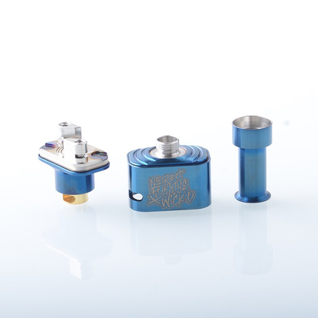 Wick'd Remix'd RBA Bridge for Billet / BB / Boro Tank  Air Pins 1.2, 2, 2.5, 3, 3.5, 4, 4.5mm