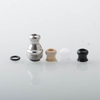 Raven Drip Tipp für BB / Billet Boro AIO Mod - Silber, 3 PCs Mundstücke