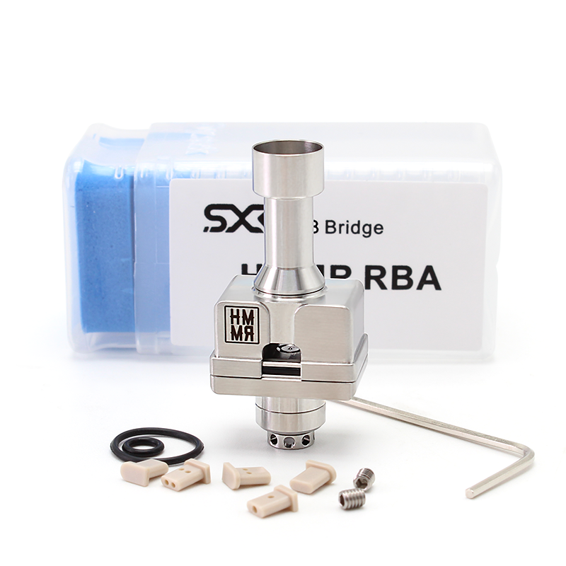 SXK HMMR RBA Bridge for Billet / BB / Boro Tank DL / RDL / MTL, Blind / 1mm / 2mm Inserts