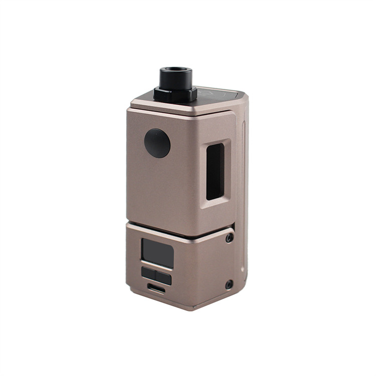 AUTENTICO ETHOS DOVPO 100W VW Boro Box Mod Kit VW 5 ~ 100W, 2 x 18650, 7ml