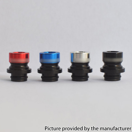 909 Modify 510 Drip Tip for RDA / RTA / RDTA Vape Atomizer Acrylic + Aluminum