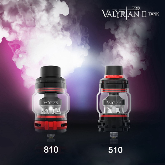 Uwell Valyrian 2 Pro Sub Ohm Tank Clearomizer Vape Atomizer, 8.0ml, 0.14ohm / 0.32ohm, 32mm Diameter