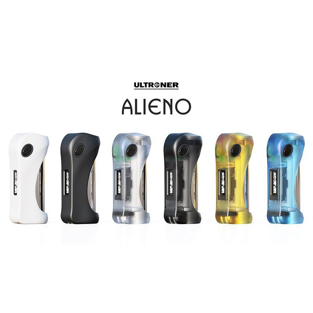 Authentic ULTRONER Alieno 70W TC VW Variable Wattage Vape Box Mod, ABS, 1~70W, 1 x 18650, SEVO 70 Chipset