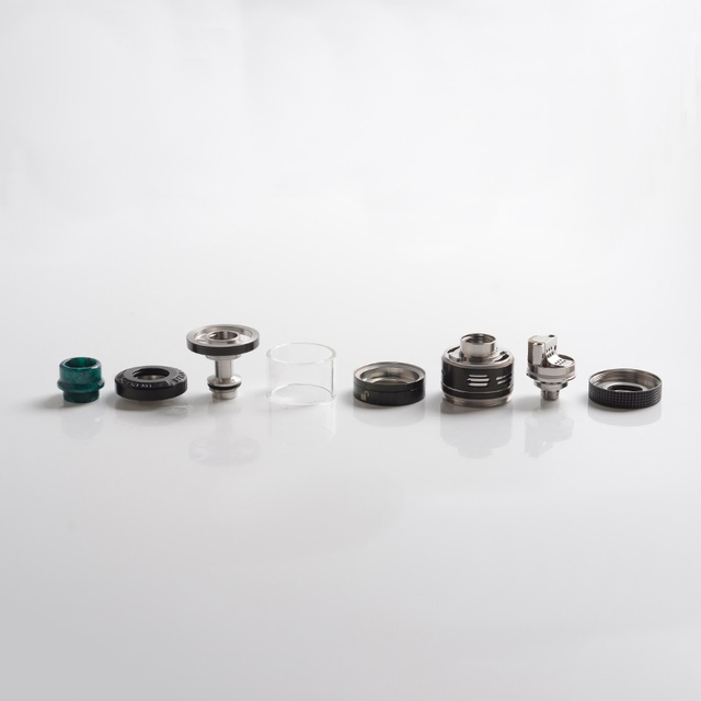 Steam Crave Aromamizer Supreme V3 RDTA Rebuildable Dripping Tank Vape Atomizer Basic Kit, 6.0 / 7.0ml, 25mm