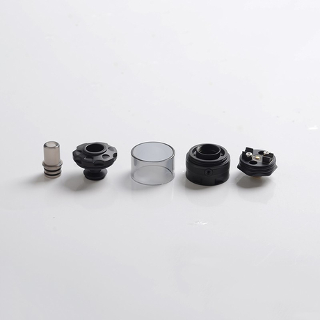 Ambition Mods and The Vaping Gentlemen Club Bishop MTL RTA Rebuildable Tank Atomizer, SS316, 2.0ml, 22mm