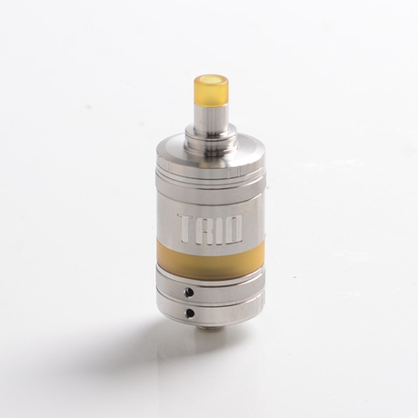ZQ Trio RTA Rebuildable Tank Vape Atomizer, 2.0ml, MTL / DL, 22.38mm Diameter