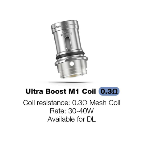 Lost Vape Replacement M1 Mesh Coil Head for Ursa Pod Tank / Ursa Quest Multi Kit - 0.3ohm (3 PCS)