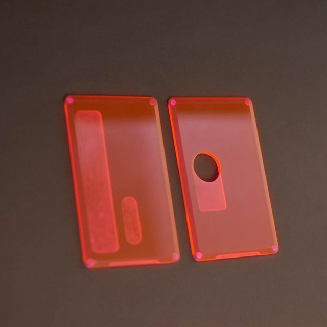 Replacement Front + Back Cover Panel Plate for DNA 60W / 70W BB Style Vape Box Mod, Acrylic