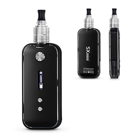SXmini SX Nano Pod System 900mAh Vape Mod + 2.0ml SX ADA V2 Tank Atomizer Kit, 900mAh, 2.0ml, 0.6ohm