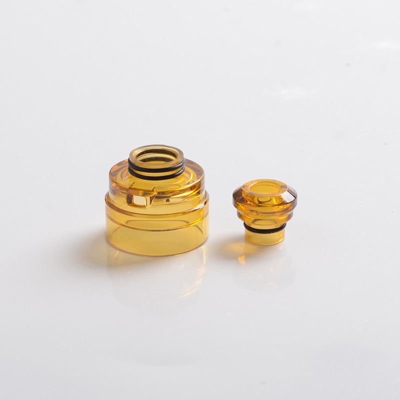 authentic-yachtvape-claymore-rda-replacement-top-cap-drip-tip-translucent-amber
