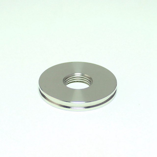 SXK Scud TT Style Box Mod Replacement 510 Ring - Silver, Stainless Steel, Compatible with 24mm Atomizer