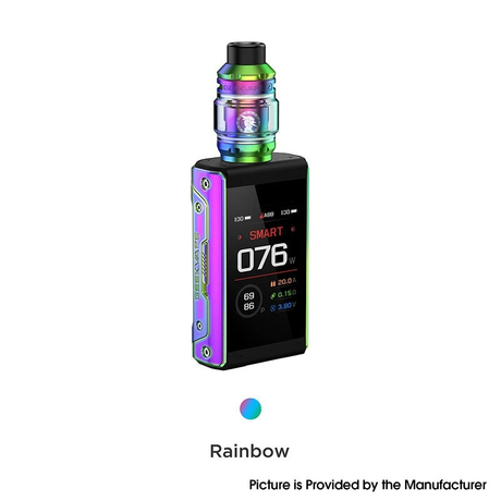 Authentic GeekVape T200 Aegis Touch Vape Box Mod Kit VW 5~200W, 2 x 18650, 5.5ml, 0.15 / 0.4ohm