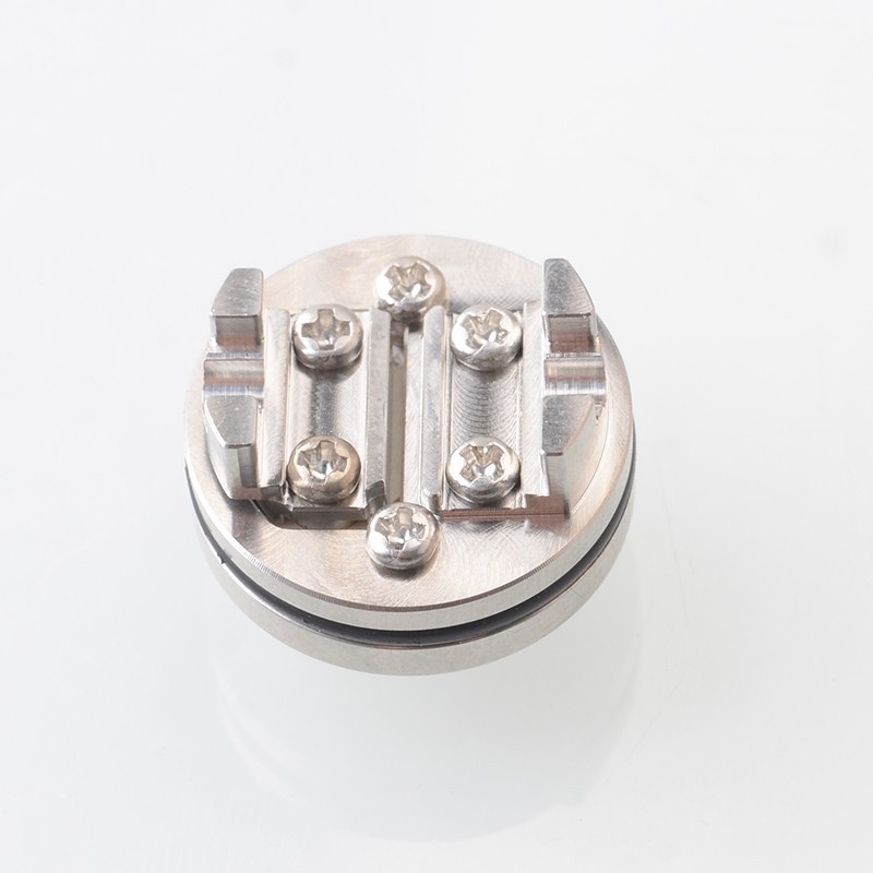 YFTK Ti Flash e-Vapor V4.5S+ Style RTA – Ti + Glass, 4.5 ml, 23 mm , Silver