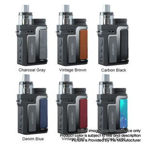 OBS Oner 80W VW POD System Vapeキット、5〜80W、サイドバイサイド、1 x 18650、5.0mlポッドカートリッジ、0.4OHM/0.2OHM